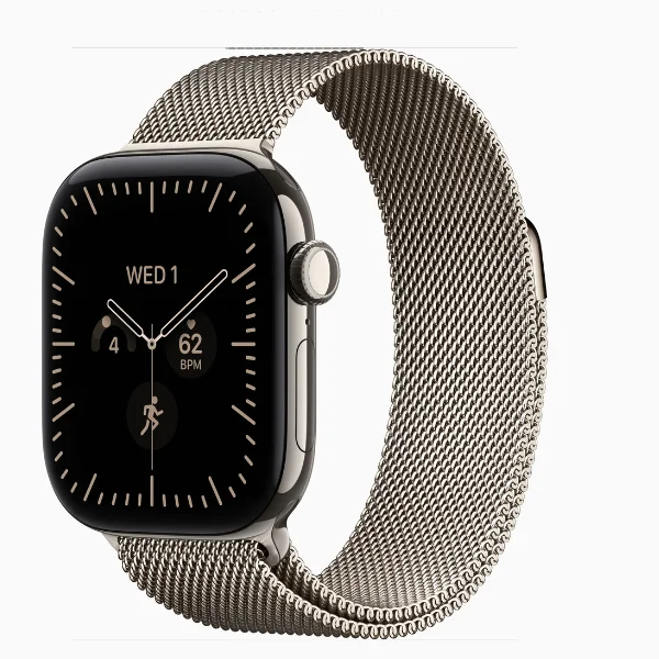 Apple Watch Series 12 GPS Cellular 42mm Natural Titanium Case with Natural Milanese Loop 1 Apple Watch Series 12 GPS Cellular 42mm Natural Titanium Case with Natural Milanese Loop 1