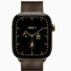Apple Watch Series 12 GPS Cellular 42mm Radiant Gold Titanium Case with Dark Bronze Milanese Loop 2 Apple Watch Series 12 GPS Cellular 42mm Radiant Gold Titanium Case with Dark Bronze Milanese Loop 2