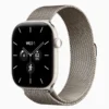 Apple Watch Series 12 GPS Cellular 46mm Pearl White Ceramic Case with Natural Milanese Loop 1 Apple Watch Series 12 GPS Cellular 46mm Pearl White Ceramic Case with Natural Milanese Loop 1